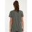 ATHLECIA Lizzy W Slub S/S Tee T-shirt 3130 Desert Green