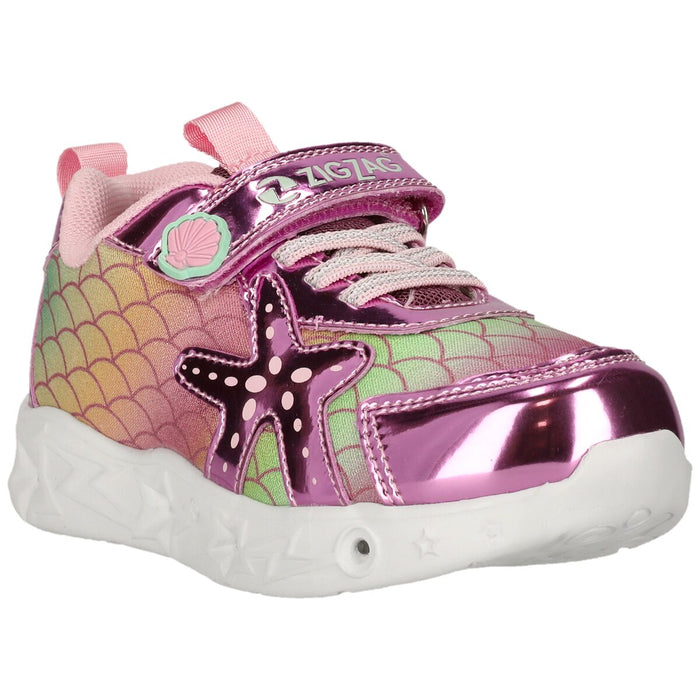 ZIGZAG Lleida Kids Shoe w/Lights Shoes 4381 Mauve Mist