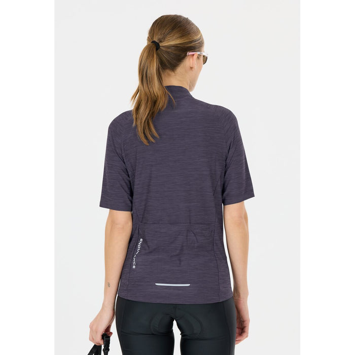 ENDURANCE Logan W Cycling/MTB Melange SS Jersey Cycling Shirt 4371 Graystone
