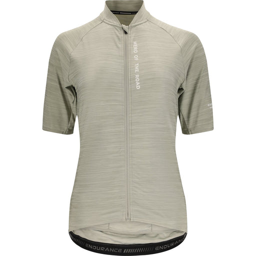 ENDURANCE Logan W Cycling/MTB Melange SS Jersey Cycling Shirt 1270 Wrought Iron