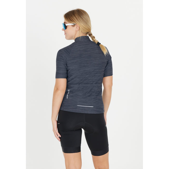ENDURANCE Logan W Cycling/MTB Melange S/S Jersey Cycling Shirt 2154 Blue Nights