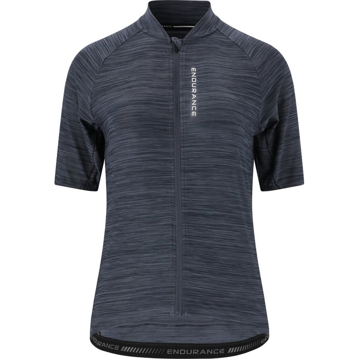 ENDURANCE Logan W Cycling/MTB Melange S/S Jersey Cycling Shirt 2154 Blue Nights