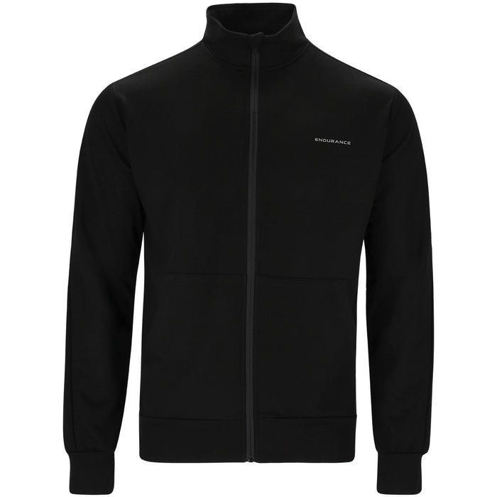 ENDURANCE Loweer M Full Zip Sweatshirt 1001 Black