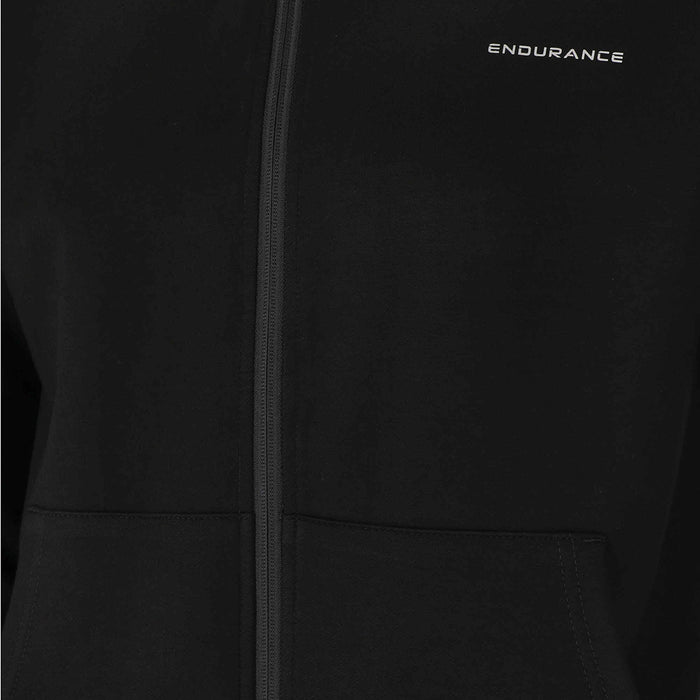ENDURANCE Loweer M Full Zip Sweatshirt 1001 Black