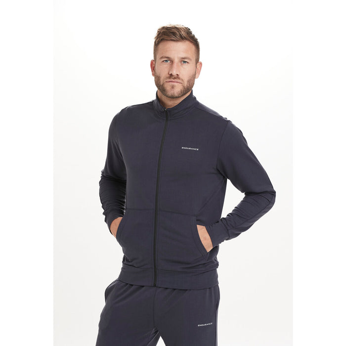 ENDURANCE Loweer M Full Zip Sweatshirt 2101 Dark Sapphire