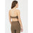 ATHLECIA Lris W Color Block Bra Sports Bra 3107 Walnut