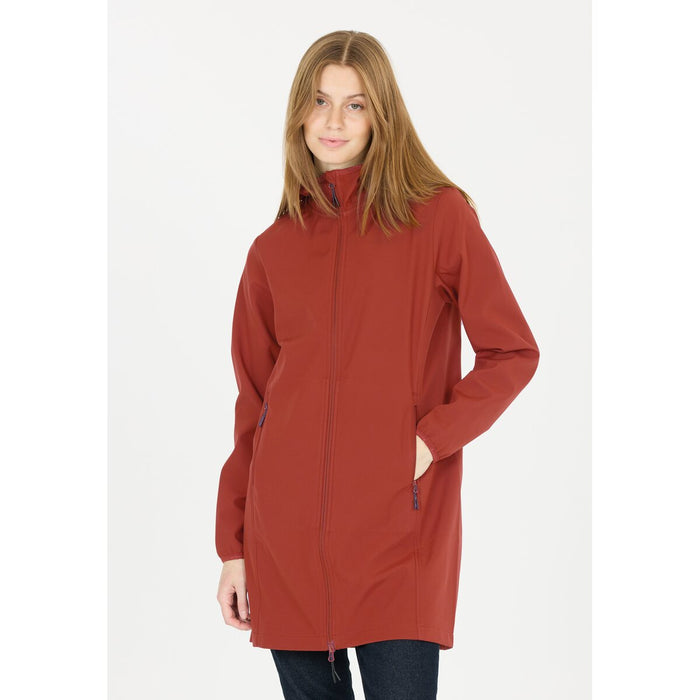 WHISTLER Luango W Long Softshell Jacket Softshell 4174 Madder Brown