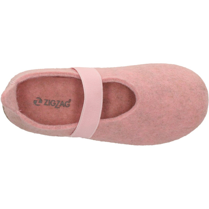 ZIGZAG Lupo Kids Felt Slipper Slippers 4099 Misty Rose