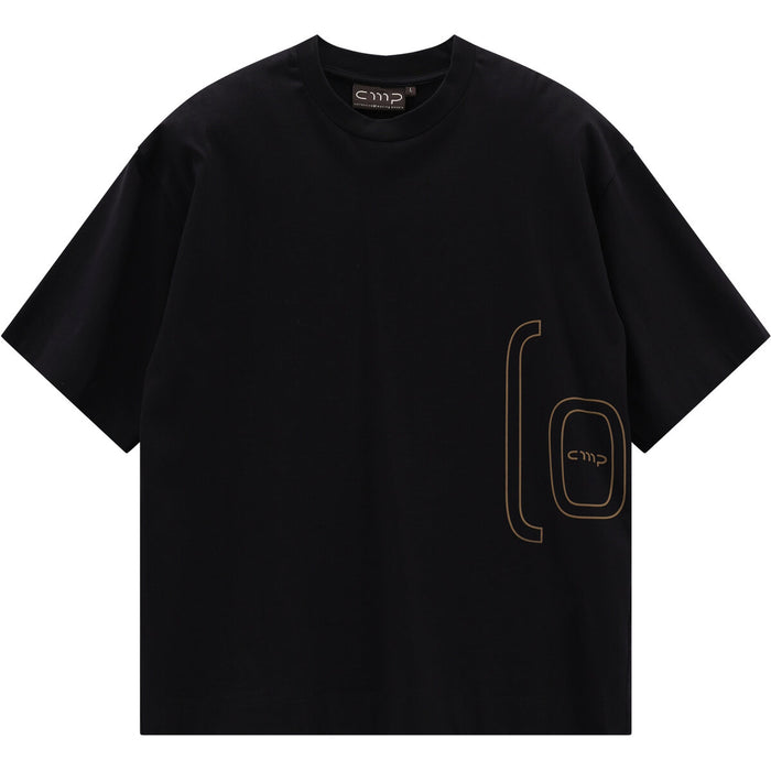 CMP MAN T-SHIRT T-shirt U901 Nero