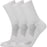 ENDURANCE Maduro Sock 3-Pack Socks 1002 White