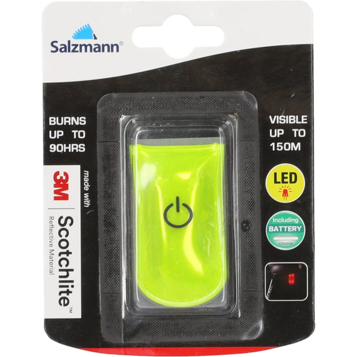 ENDURANCE Magnetic reflector with 4 Leds (Salzmann) Salzmann 5001 Safety Yellow