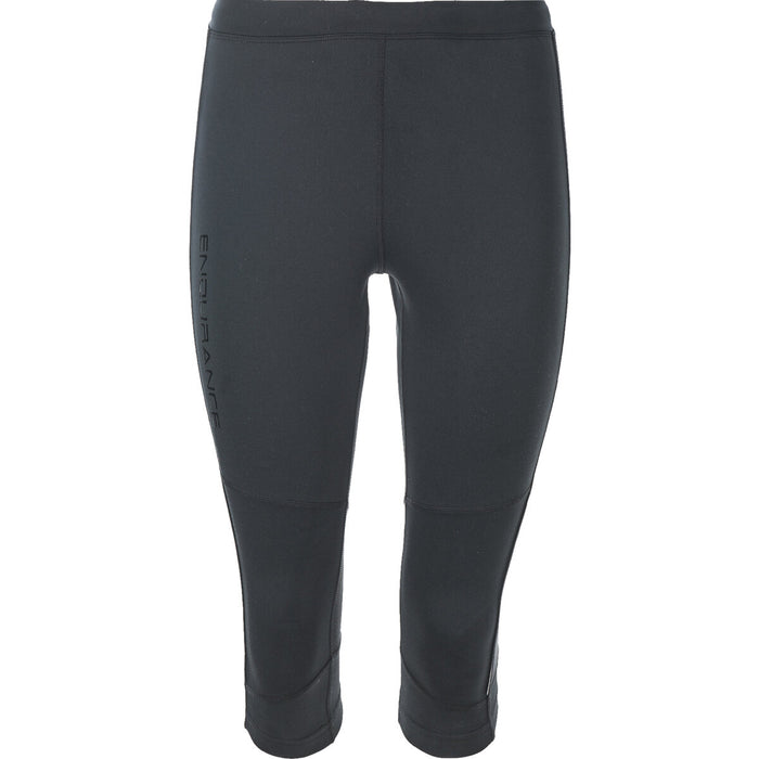 ENDURANCE Mahana W 3/4 Run Tights XQL Tights 1001 Black