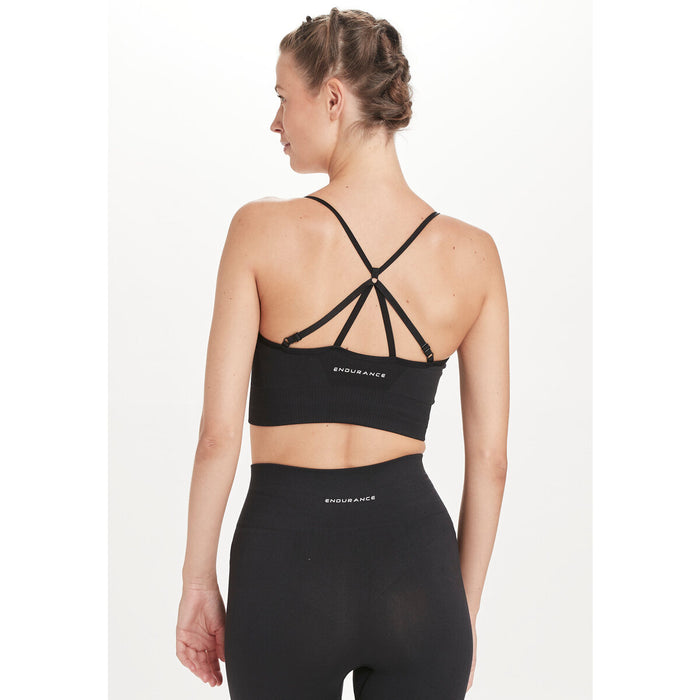 ENDURANCE Maidon W Seamless Bra Sports Bra 1001 Black