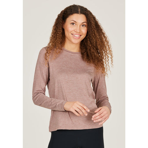 ENDURANCE Maje W Melange L/S Tee T-shirt 1082 Shadow Gray