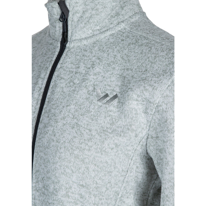 WHISTLER Maleo W Melange Fleece Jacket Fleece 1004 Pearl Grey