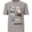 CRUZ Maliko Jr. Printed S/S T-Shirt T-shirt 1005 Light Grey Melange