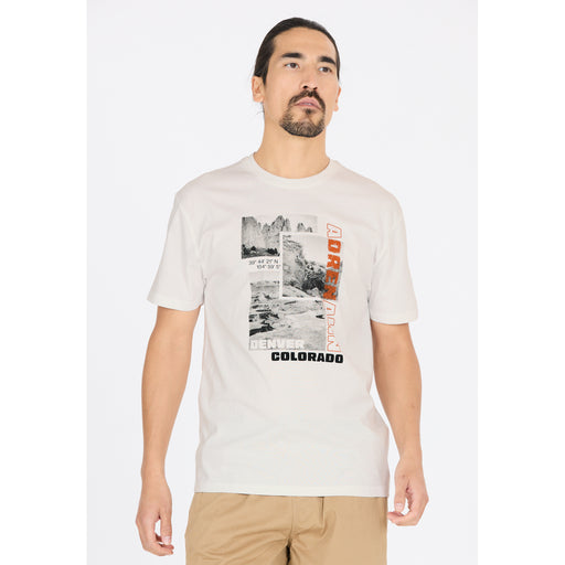 CRUZ Maliko M Printed S/S T-Shirt T-shirt 1002 White