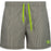 CMP Man Beach Shorts Striped Shorts 18EV Oil Green-Bianco