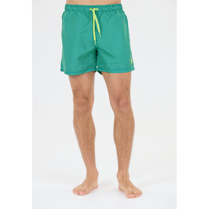 CMP Man Beach Shorts Striped Shorts 63ZT Bottle-Mint