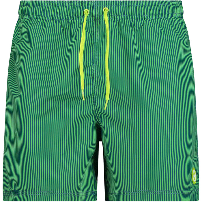 CMP Man Beach Shorts Striped Shorts 63ZT Bottle-Mint