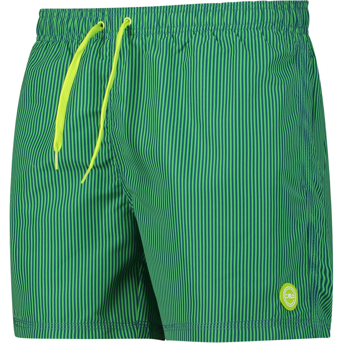 CMP Man Beach Shorts Striped Shorts 63ZT Bottle-Mint