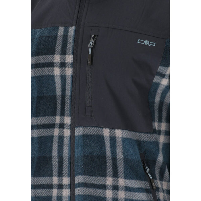 CMP Man Jacket Fleece 55EZ Avio-Antracite