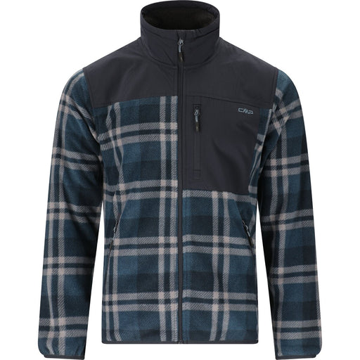 CMP Man Jacket Fleece 55EZ Avio-Antracite