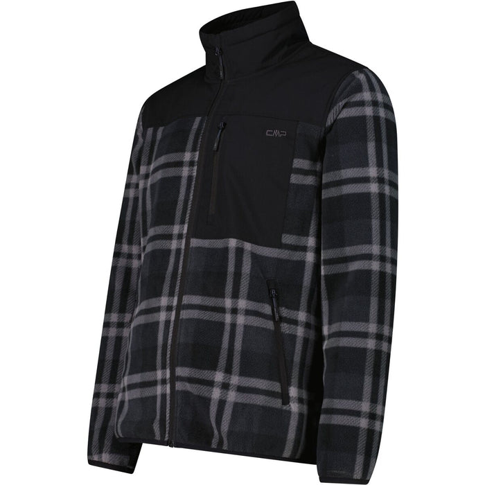CMP Man Jacket Fleece 57ZZ Antracite-Grey