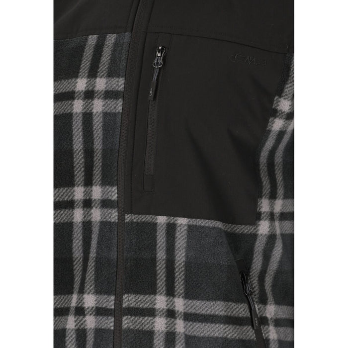 CMP Man Jacket Fleece 57ZZ Antracite-Grey