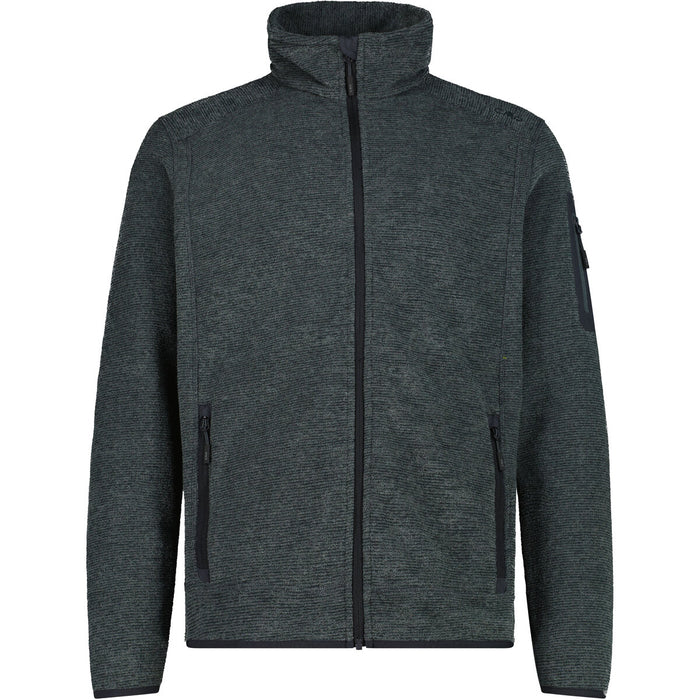 CMP Man Jacket Fleece 01FZ Jungle-Antracite