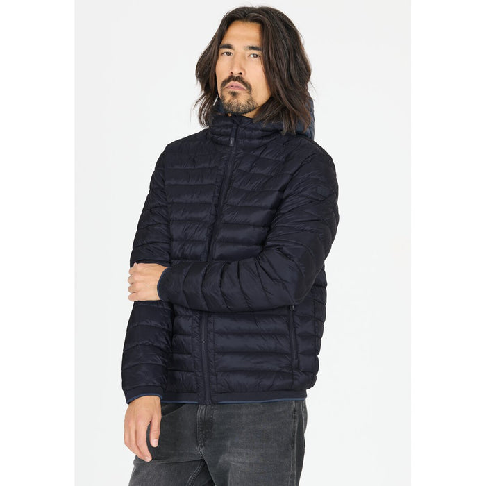 CMP Man Jacket Fix Hood Jacket N950 Black Blue