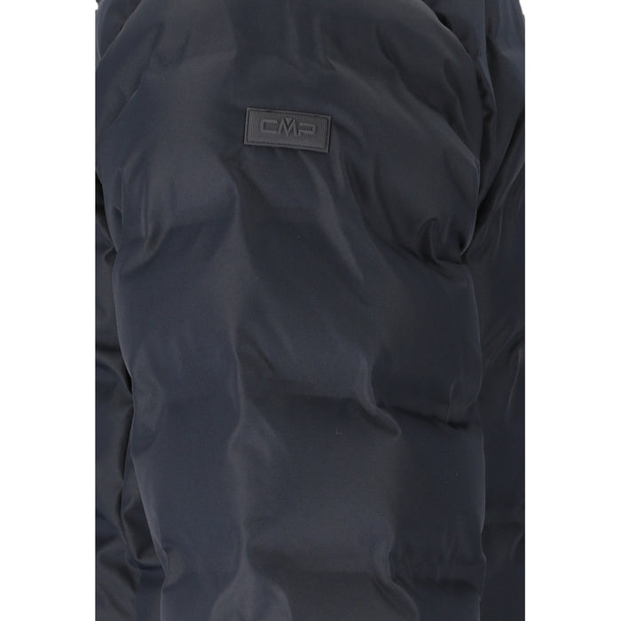 CMP Man Jacket Fix Hood Jacket N950 Black Blue