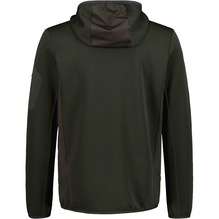 CMP Man Jacket Hybrid Fix Hood Jacket F963 Pine