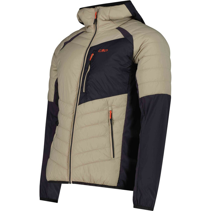 CMP Man Jacket Hybrid Fix Hood Jacket P753 Corda