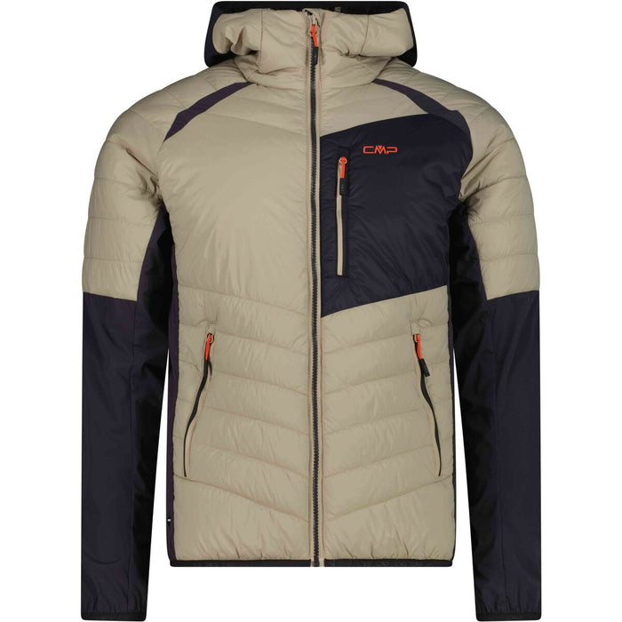 CMP Man Jacket Hybrid Fix Hood Jacket P753 Corda