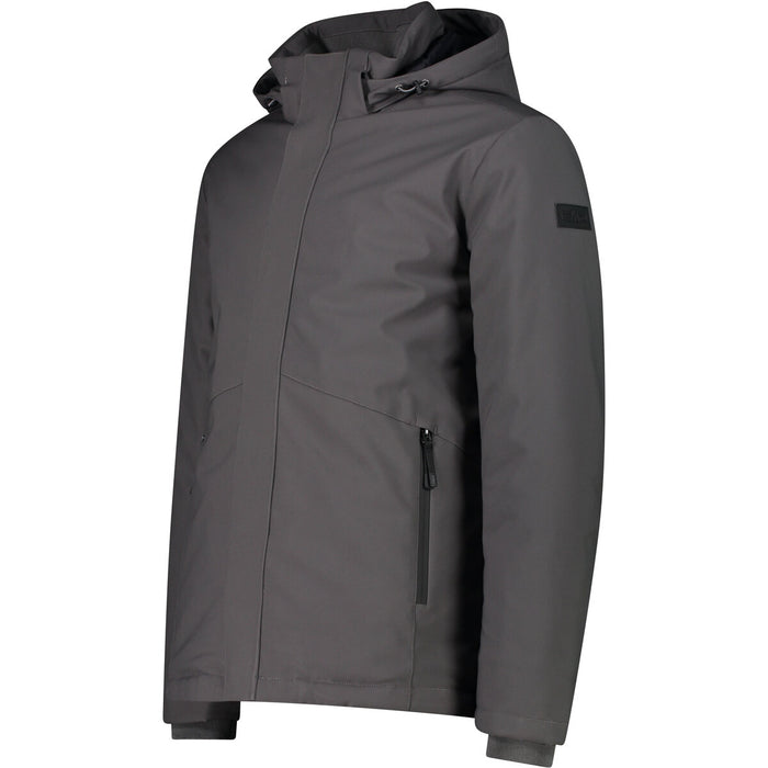 CMP Man Jacket Snaps Hood Jacket E910 Dust