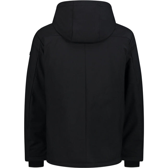 CMP Man Jacket Snaps Hood Jacket U901 Nero