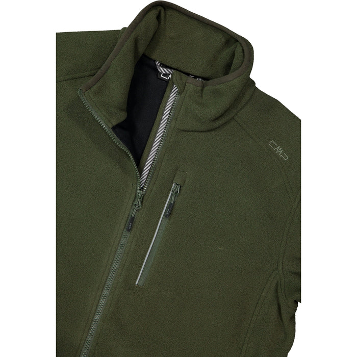 CMP Man Jacket Windstop Fleece Jacket F905 Forest