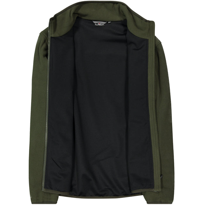 CMP Man Jacket Windstop Fleece Jacket F905 Forest