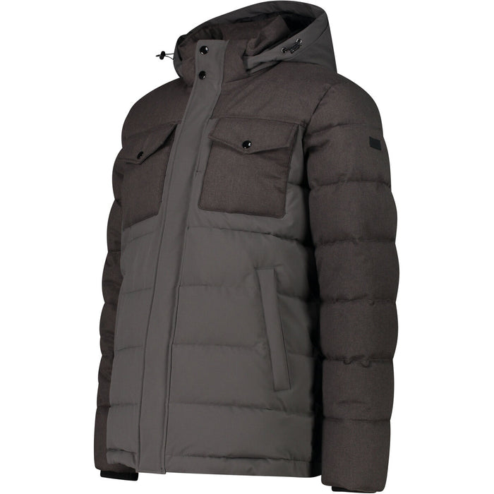 CMP Man Jacket Zip Hood Jacket E927 Dust Melange