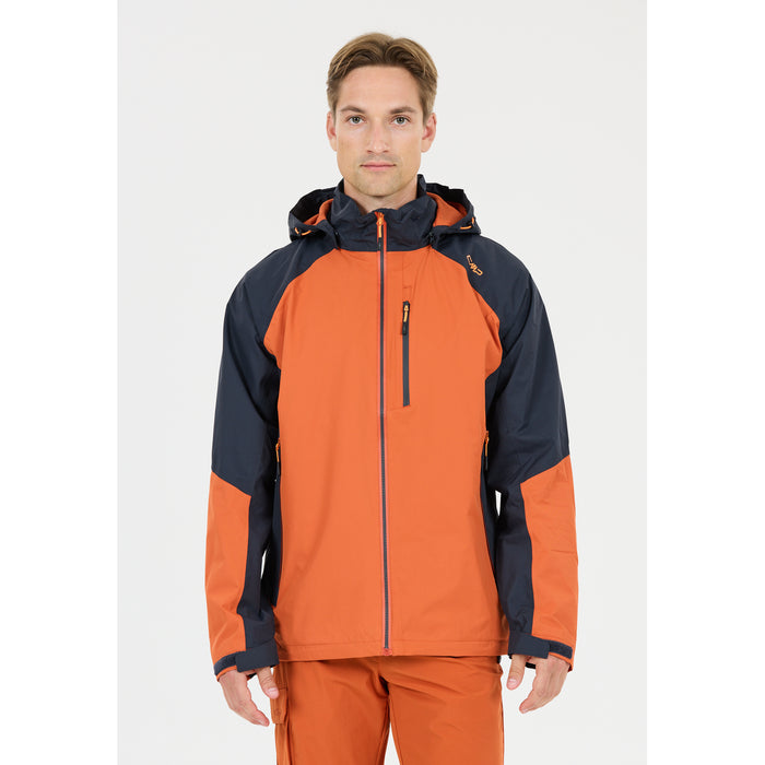 CMP Man Jacket Zip Hood Jacket C511 Ruggine