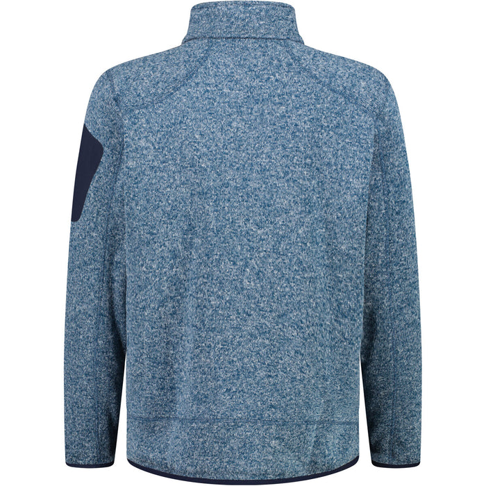 CMP Man Knit Fleece Jacket Fleece 07NV Petroleum-B.Blue