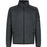 CMP Man Knit Fleece Jacket Fleece 13UU Grey-Nero