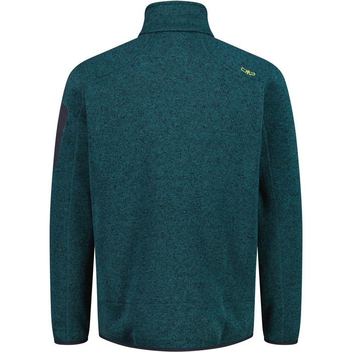 CMP Man Knit Fleece Jacket Fleece 17ET Lichen-Antracite