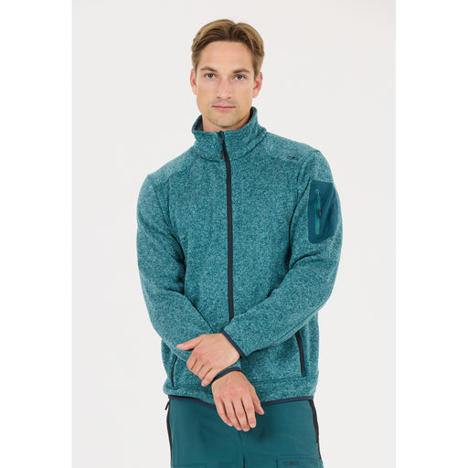 CMP Man Knit Fleece Jacket Fleece 18ET Lichen-Alpine