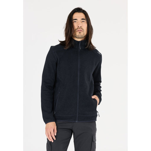 CMP Man Knit Fleece Jacket Fleece 21NS B.Blue-Antracite