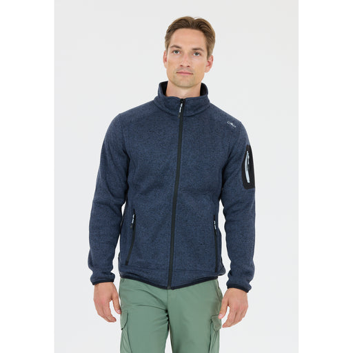 CMP Man Knit Fleece Jacket Fleece 35US Antracite-Nero
