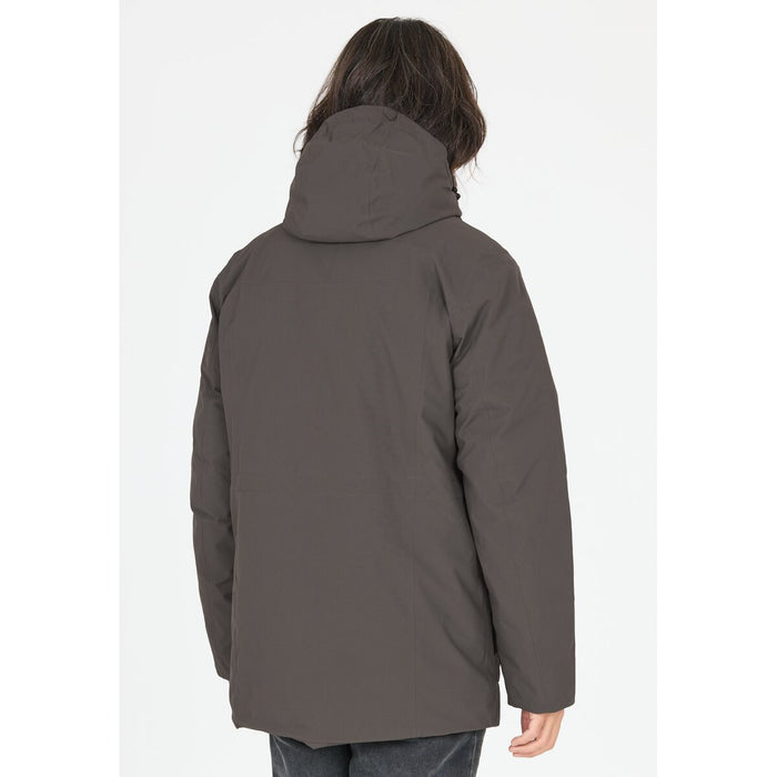CMP Man Long Jacket Fix Hood Jacket E910 Dust