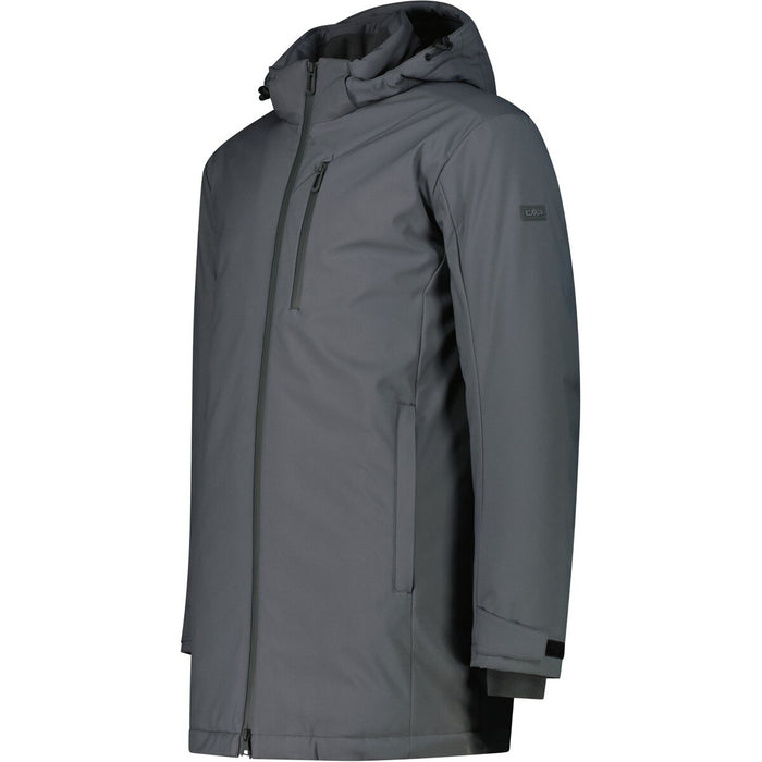 CMP Man Long Jacket Zip Hood Jacket F902 Jungle
