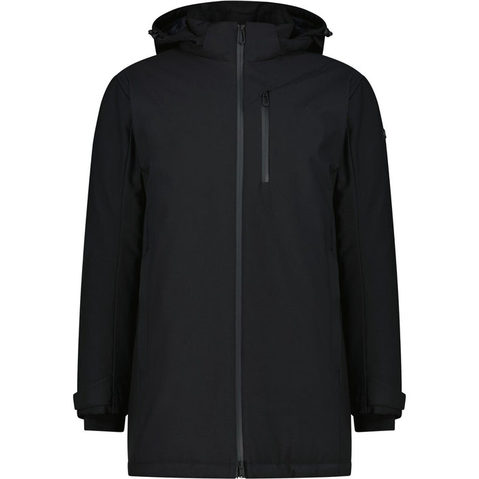 CMP Man Long Jacket Zip Hood Jacket U901 Nero